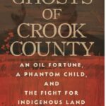 book cover red and black "ghosts of crook county"